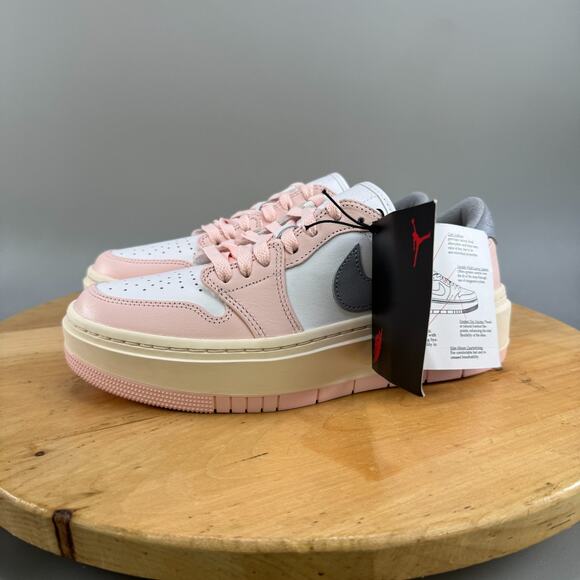Nike Air Jordan 1 Elevate Low Womens Size 8.5 Shoes Pink Platform DH7004-600 - Picture 3 of 9